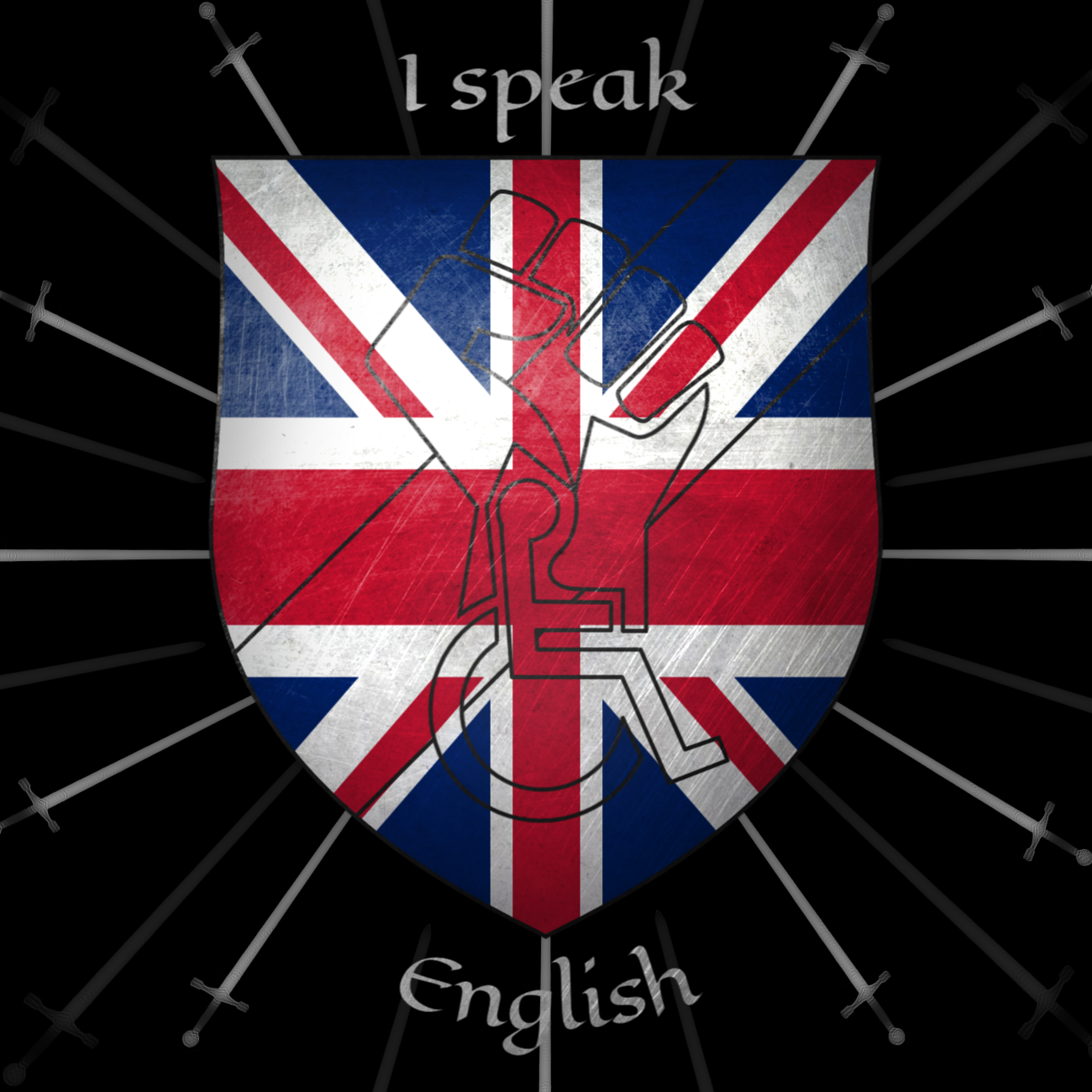 I speak English